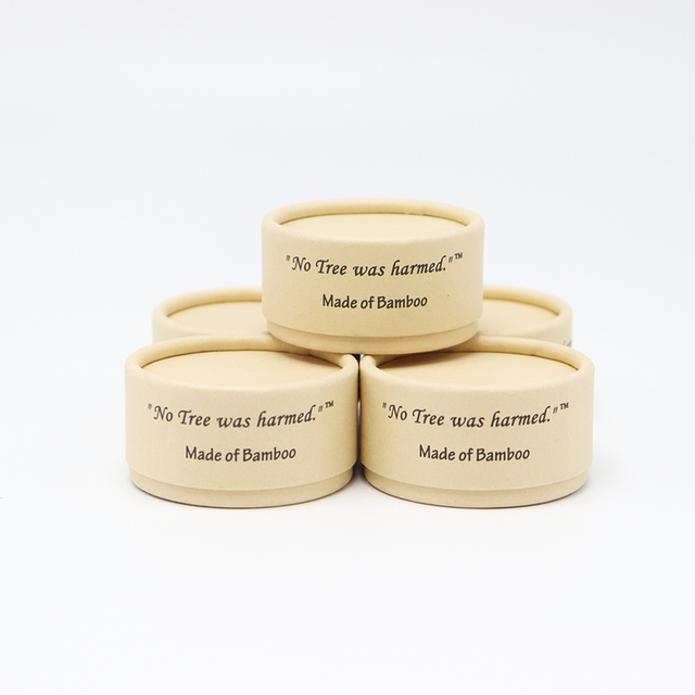 صندوق أسطوانة من الورق المقوى لمستحضرات التجميل قابل للتحلل الحيوي وتغليف أنبوب ورقي لكريم الوجه المخفي