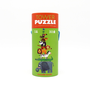 لعبة أسطوانة قابلة للتحلل مطبوعة حسب الطلب من الورق المقوى أنبوب التعبئة والتغليف لغز اللبنات روبوت التعبئة والتغليف أنبوب الورق
