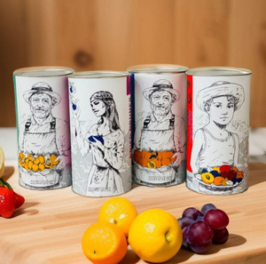 الجملة مخصص المعاد تدويرها الغذاء الصف اسطوانة الحاويات الشاي فضفاضة ورقة أنبوب التعبئة والتغليف أنبوب الشاي اسطوانة مع غطاء معدني