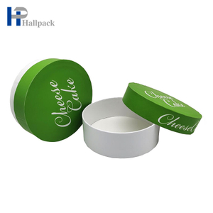 مخصص الغذاء الصف القابلة للتحلل الحيوي شقة من جانب كعكة اسطوانة ورقة أنبوب التعبئة والتغليف