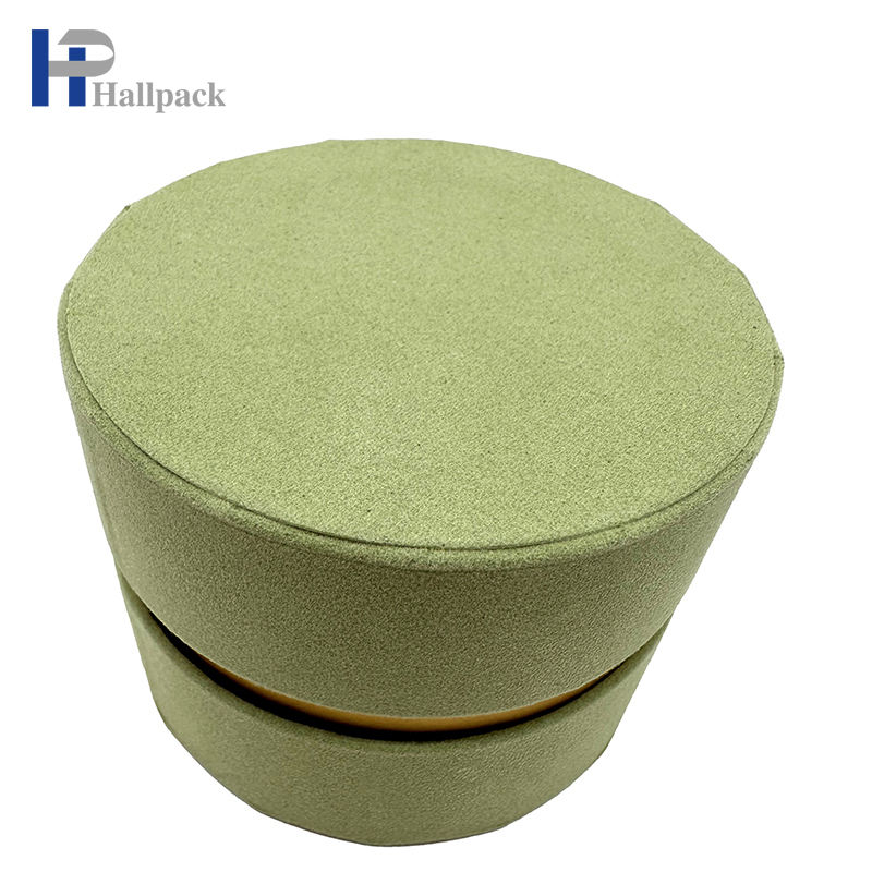 صديقة للبيئة مخصصة للأغذية الصف علبة كرتون مستديرة التعبئة والتغليف أنبوب الورق