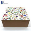صديقة للبيئة بالجملة تخصيص حجم الشعار هدية حزمة صندوق صندوق ورق درج