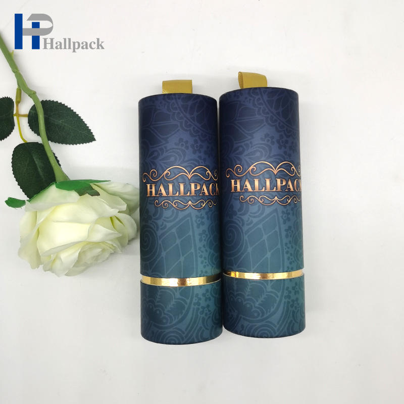 أنبوب ورقي مطبوع بالألوان الكاملة صديق للبيئة لزجاجة زيت أساسي لمستحضرات التجميل