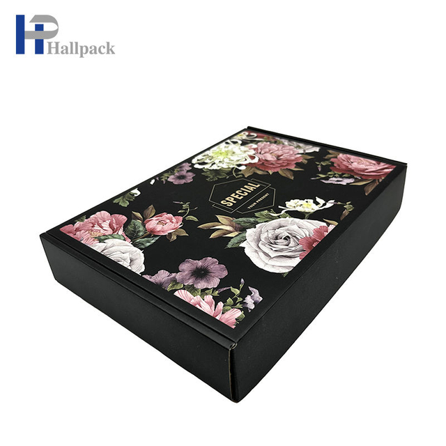 الجملة طائرة صندوق من الورق المقوى المموج الملابس صناديق التعبئة والتغليف الورقية