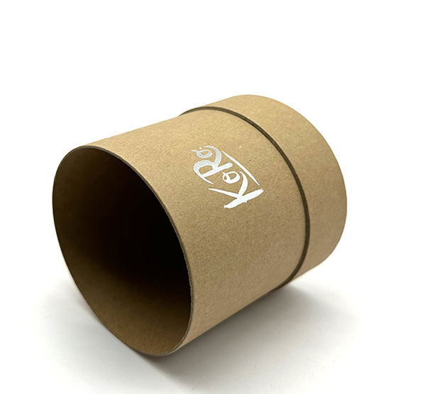 أنبوب ورق كرافت مستدير مخصص لتغليف الورق المقوى القابل للتحلل لمستحضرات التجميل والحرف اليدوية وطباعة الشعار من المصنع