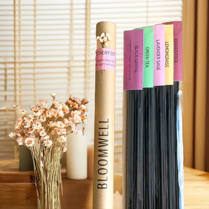 التعبئة والتغليف ورقة جولة اسطوانة العطور صديقة للبيئة تصميم مخصص جولة ورقة أنبوب التعبئة والتغليف للبخور