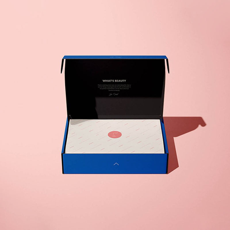 علبة هدايا فاخرة من رقائق الذهب المنقوشة لمستحضرات التجميل، أنبوب ورقي ممتاز، مكعب صلب مطفي وتصفيح لامع للعطور