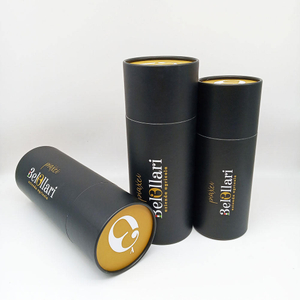 صديقة للبيئة ملصق كرافت كرتون مخصص ورقة أنبوب حاوية ورق البريد