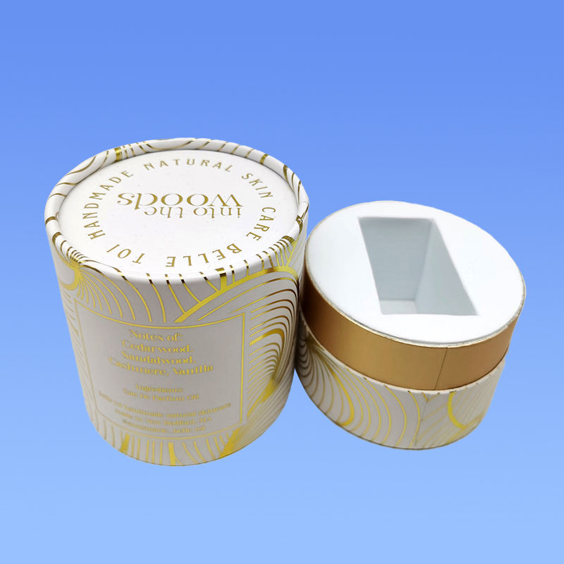 أنبوب ورق مستحضرات التجميل حل التغليف الدائم صديق للبيئة طبيعي مخصص قابل للتحلل الحيوي حزمة ورق مستحضرات التجميل أنبوب اسطوانة