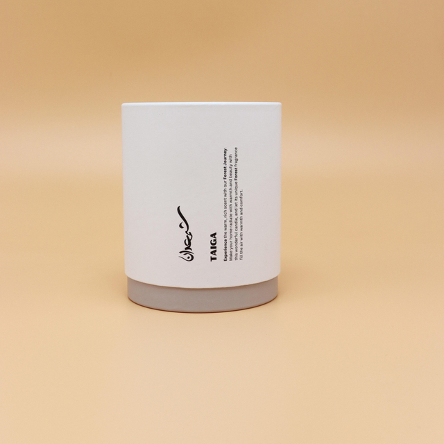 طباعة مخصصة قابلة لإعادة التدوير صديقة للبيئة ورق التغليف صناديق اسطوانة أنابيب شمعة حاويات مخصصة صناديق الهدايا أنابيب التعبئة والتغليف