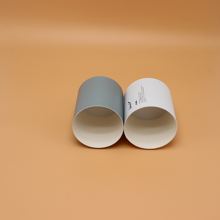 صديقة للبيئة مخصصة كرافت التعبئة والتغليف كرتون اسطوانة مربع ورقة أنبوب التعبئة والتغليف للشمعة