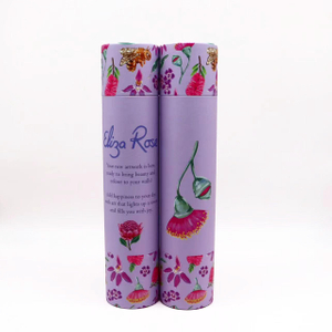 أنابيب بريدية ورقية قابلة للبيع من Hallpack مع غطاء وأنابيب شحن مرسلة وأنابيب من الورق المقوى للملصق