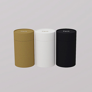 القابلة للتحلل الغذاء الصف القهوة اسطوانة التعبئة والتغليف ايكو مخصص جولة كرافت ورقة أنبوب التغليف