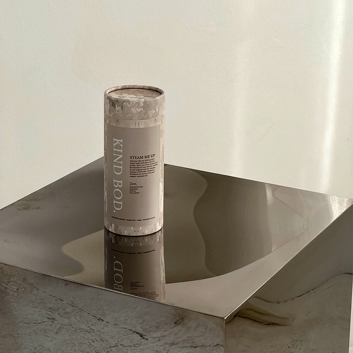 أنبوب تغليف مصنوع يدويًا وقابل للتحلل البيولوجي خالٍ من البلاستيك بنسبة 100%، أنبوب تغليف دائري من الورق المقوى لزجاجة العطور والزيوت العطرية