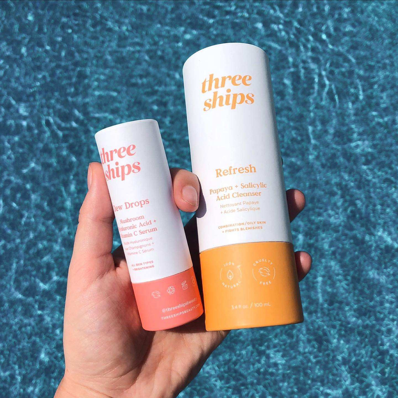 تصميم صندوق أسطواني لمستحضرات التجميل والزيوت العطرية للعناية بالبشرة وزجاجة من الورق المقوى وصندوق تغليف أنبوبي ورقي مخصص لقوة فضفاضة