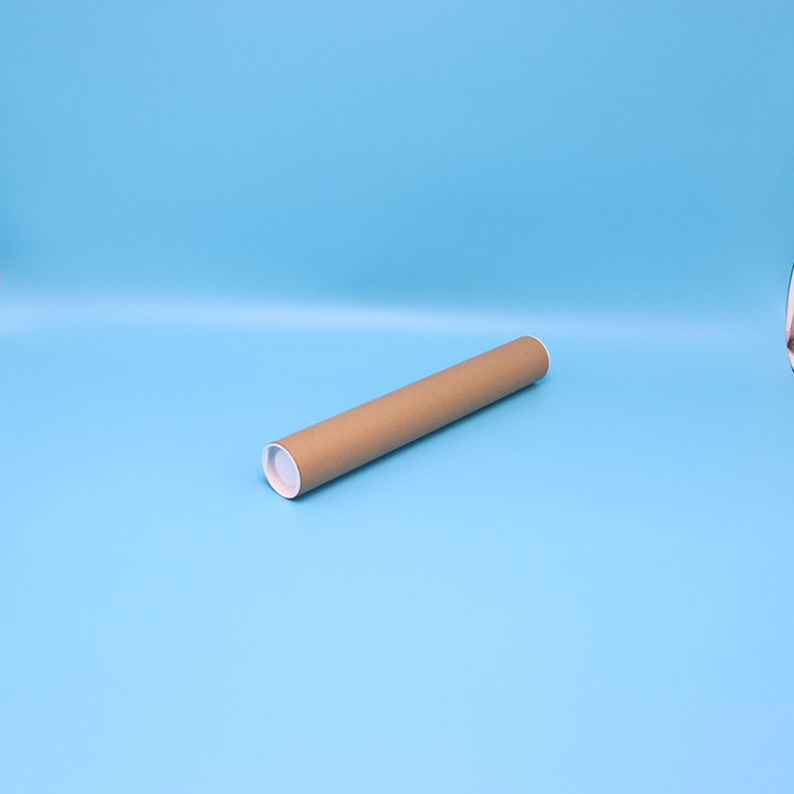 مخصص صديقة للبيئة من الورق المقوى صندوق اسطوانة ورقة أنبوب التعبئة والتغليف لزجاجة زهرية خلفية مظلة كرة الريشة