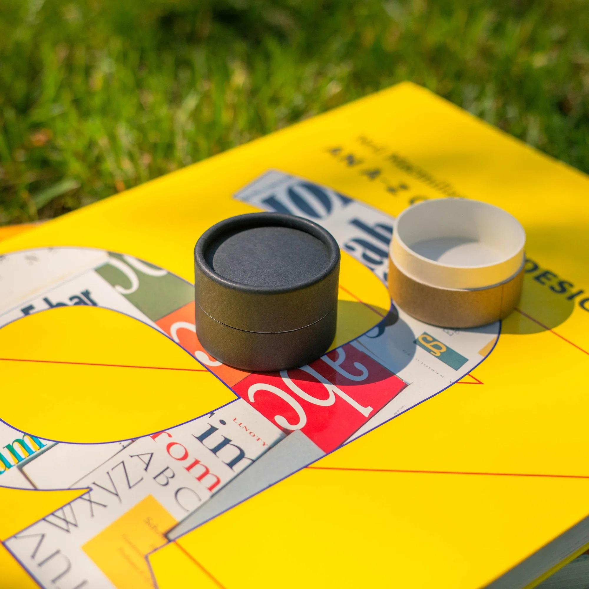 أنبوب ورقي لصندوق أسطواني عالي الجودة لمستحضرات التجميل صندوق شموع مخصص تغليف مستدير صندوق هدايا أنبوب ورقي