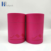 طباعة مخصصة اسطوانة التعبئة والتغليف من الورق المقوى هدية مربع التعبئة والتغليف أنبوب ورق الأشعة فوق البنفسجية