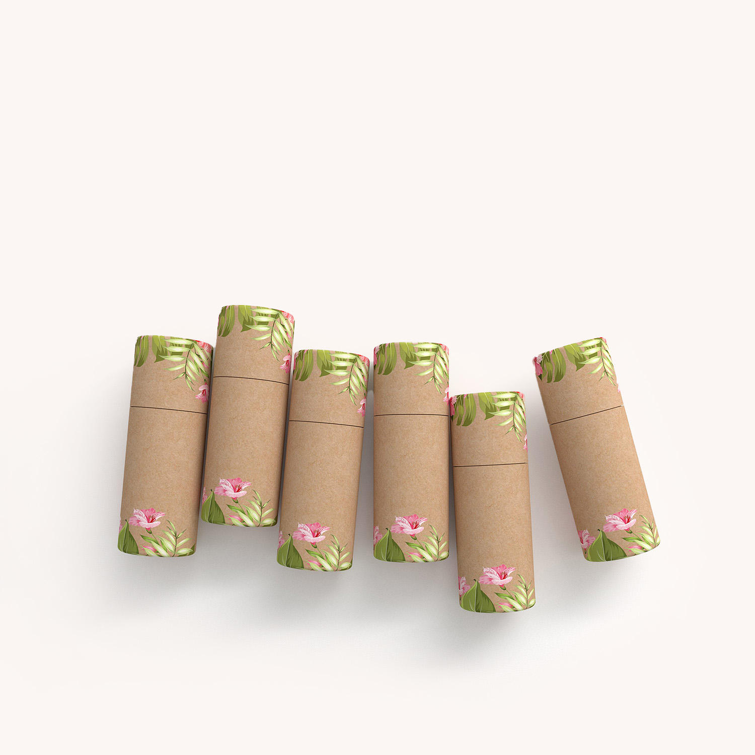 أعلى درجة المعاد تدويرها كرافت مزيل العرق ورق التغليف لون ورقة أنبوب تخصيص ورقة Ukai لوسيون بار اسطوانة التعبئة والتغليف