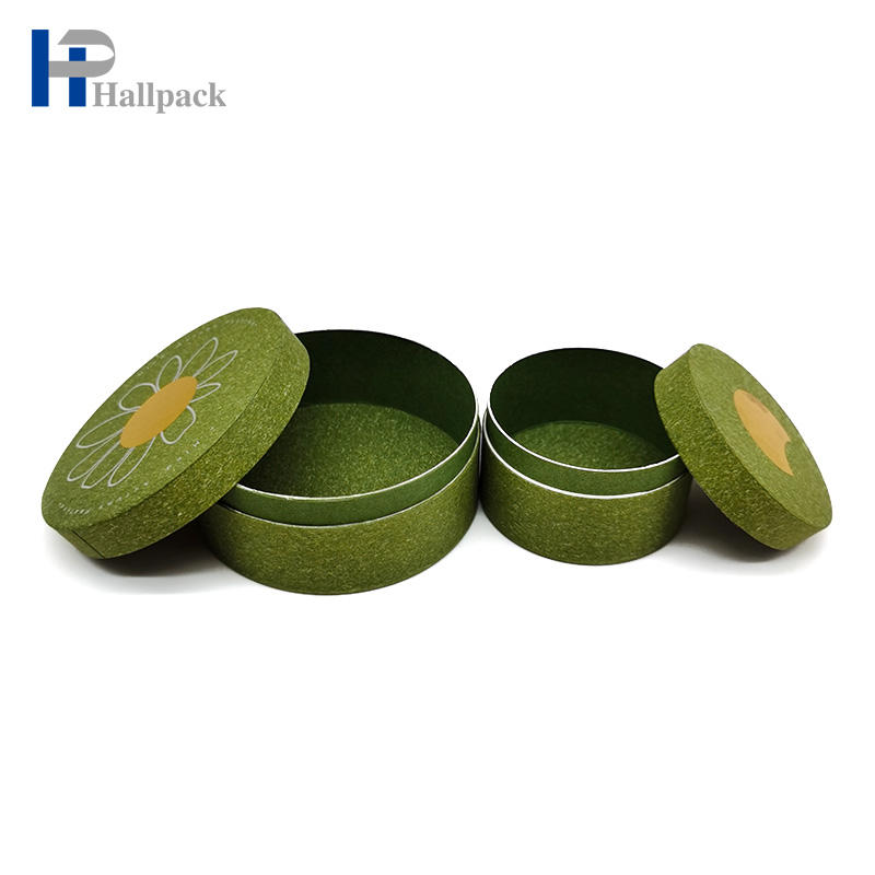 كريم الوجه الأخضر ورقة أنبوب التعبئة والتغليف ورق الكرافت صندوق التعبئة والتغليف أنبوب بريدي