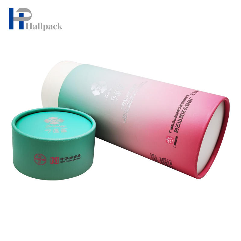 التعبئة والتغليف أنبوب ورق زجاجة الزجاج الوردي للقطارة الزجاجية