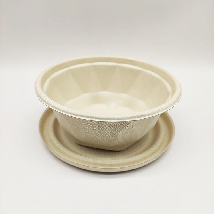 مصنع توريد حاويات المواد الغذائية من لب الورق القابل للتصرف الآمن لقصب السكر