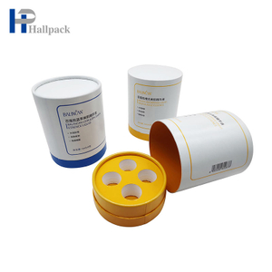 إدراج رغوة دعم ورق الكرافت أنبوب التعبئة والتغليف مربع أنبوب الورق الخاص