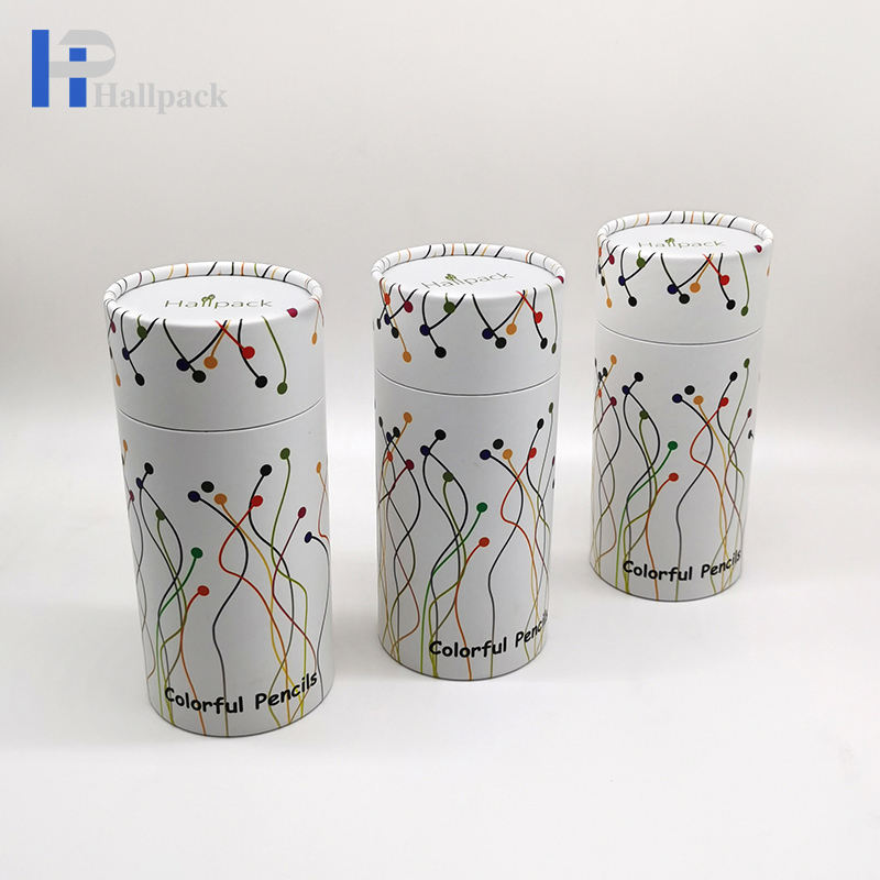 أنابيب ورق الكرافت المخصصة هدية أنبوب الورق ورق الكرافت أنبوب التغليف