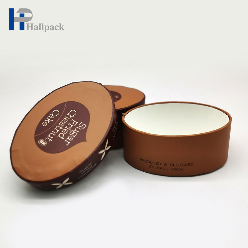 حار بيع القابلة للتحلل الغذاء الصف ورق التغليف أنبوب أنبوب الورق البيضاوي