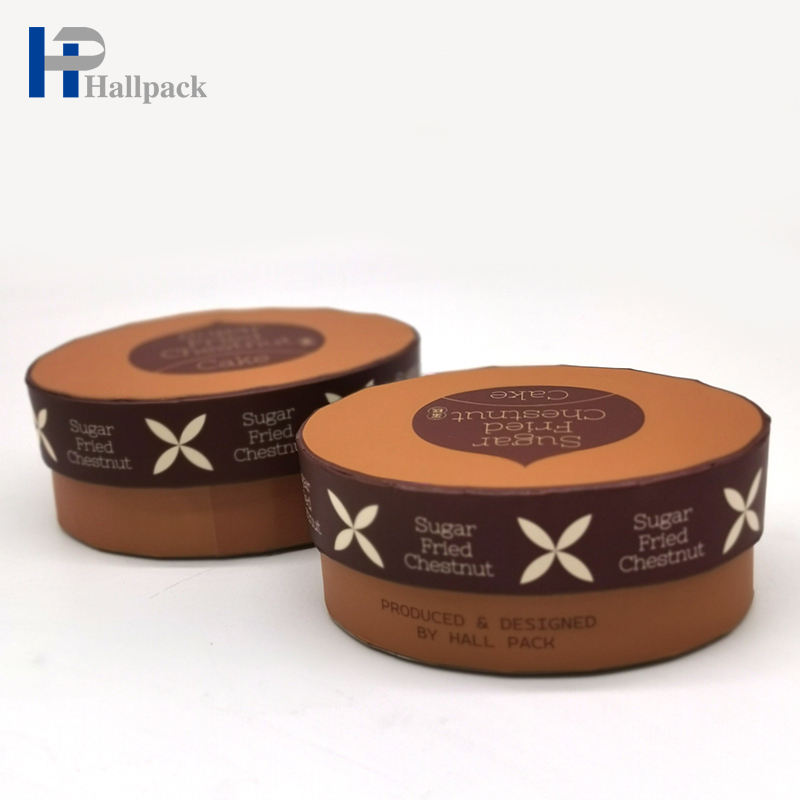 حار بيع القابلة للتحلل الغذاء الصف ورق التغليف أنبوب أنبوب الورق البيضاوي