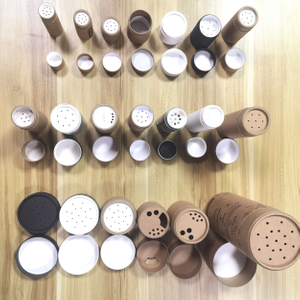 كرافت المواد المخصصة ColorSmall الملح التوابل شاكر مسحوق مستحضرات التجميل التعبئة والتغليف ورقة أنبوب اسطوانة مربع