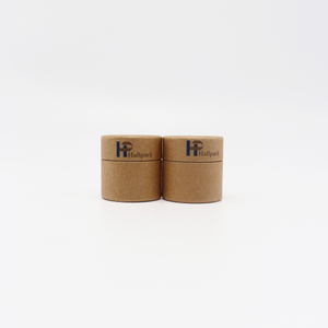 حاويات فارغة من الورق المقوى لمستحضرات التجميل صديقة للبيئة ، عبوات تغليف أنبوبية ورقية لتغليف مسحوق زبدة الشيا السائبة