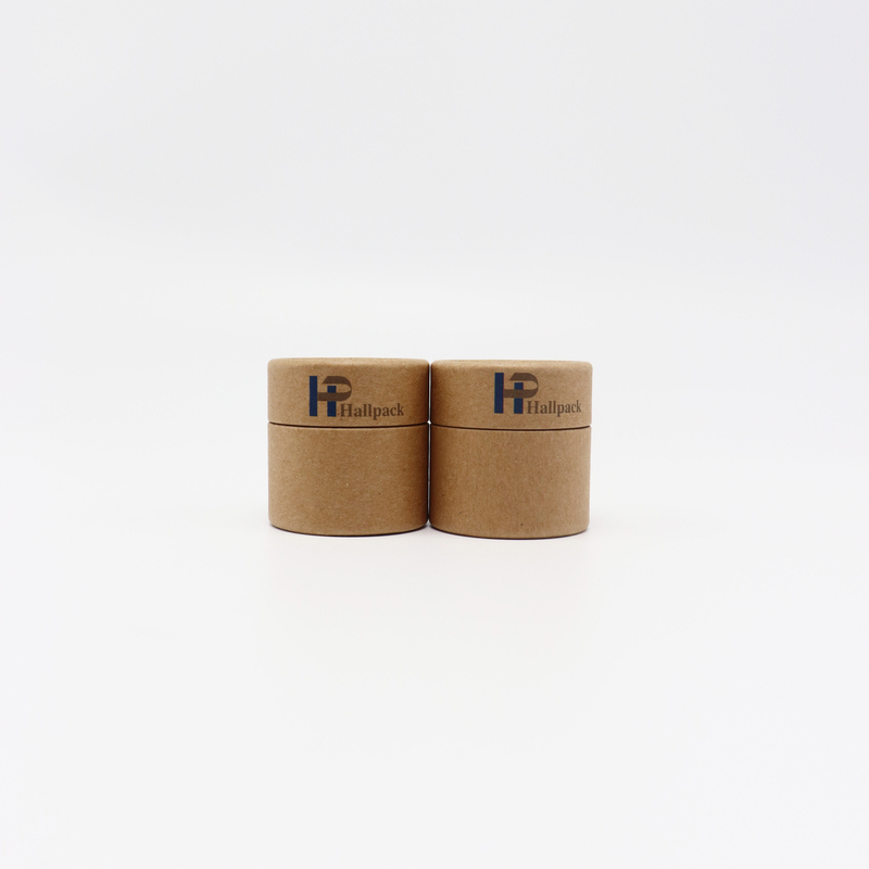 حاويات فارغة من الورق المقوى لمستحضرات التجميل صديقة للبيئة ، عبوات تغليف أنبوبية ورقية لتغليف مسحوق زبدة الشيا السائبة