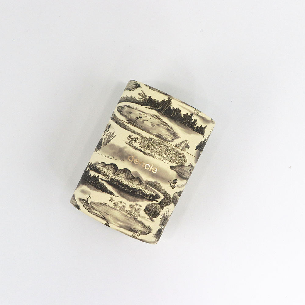 مخصص صديقة للبيئة ورقة اسطوانة التعبئة والتغليف ورقة أنبوب مربع للشاي / الأعشاب / القهوة / الوجبات الخفيفة / تغليف المواد الغذائية