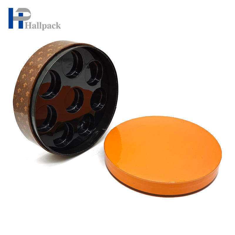 أنبوب ورق دائري اللون تغليف السيلوفان أنبوب ورق الشوكولاتة