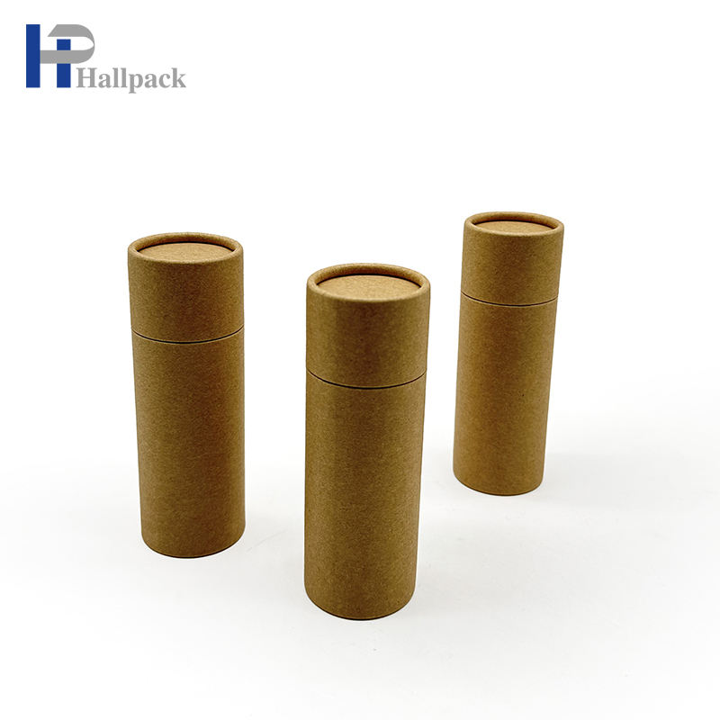 مصنع بالجملة صديقة للبيئة كرافت كرتون رفع أنبوب الورق لبلسم الشفاه 105G