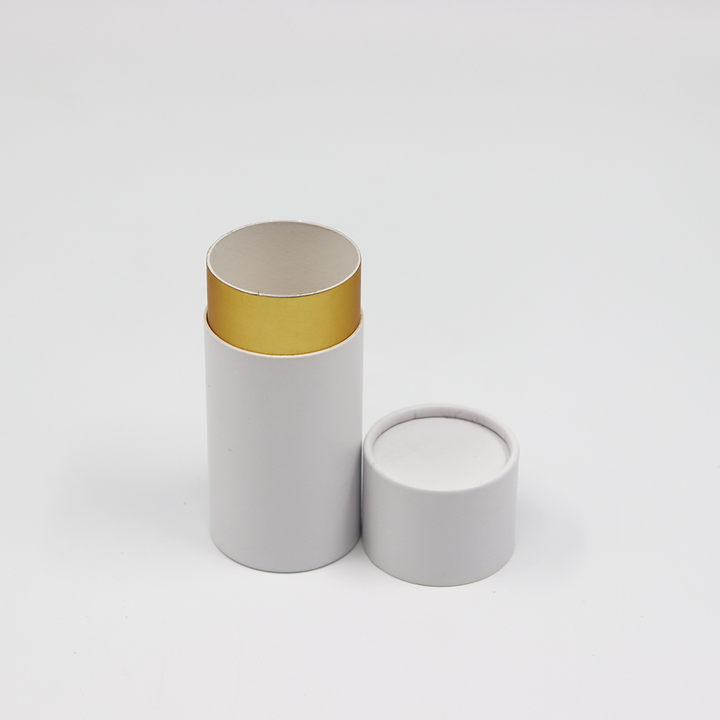 صديقة للبيئة مخصصة للهدايا والتعبئة والتغليف الحرفية علبة من الورق المقوى أنبوب التغليف الورقي لشمعة الشمع