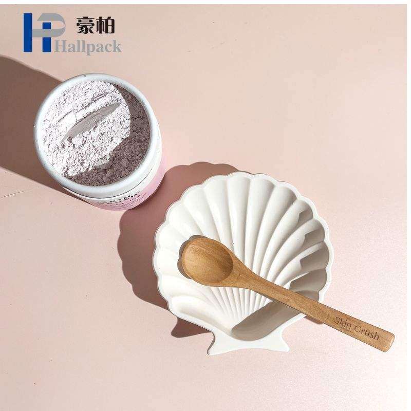 حاويات تخزين من الورق المقوى ذات الأسطوانة المستديرة المطبوعة المخصصة لأنبوب ورق القهوة والشاي والغذاء لتغليف ملفات تعريف الارتباط