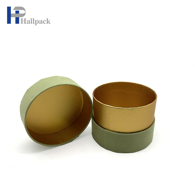 شعار قابل للتخصيص، حلوى كرتونية مستديرة من جلد البقر مع تغليف علبة كعك الخبز والبسكويت والهدايا اليدوية