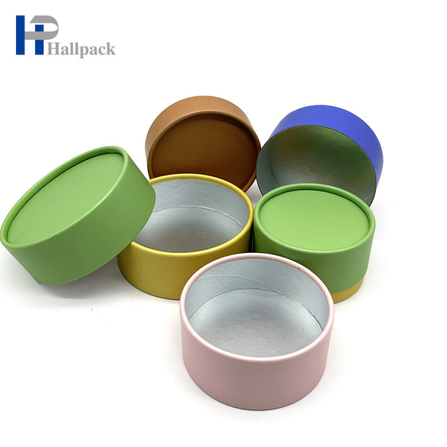 شعار قابل للتخصيص، حلوى كرتونية مستديرة من جلد البقر مع تغليف علبة كعك الخبز والبسكويت والهدايا اليدوية