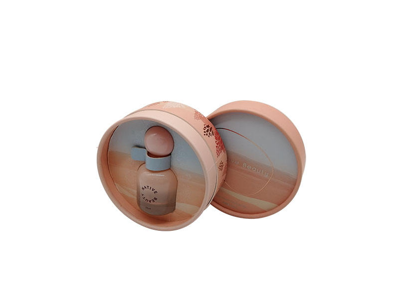 صديقة للبيئة مخصصة التعبئة والتغليف أنابيب الورق المقوى اسطوانة مع علبة إيفا