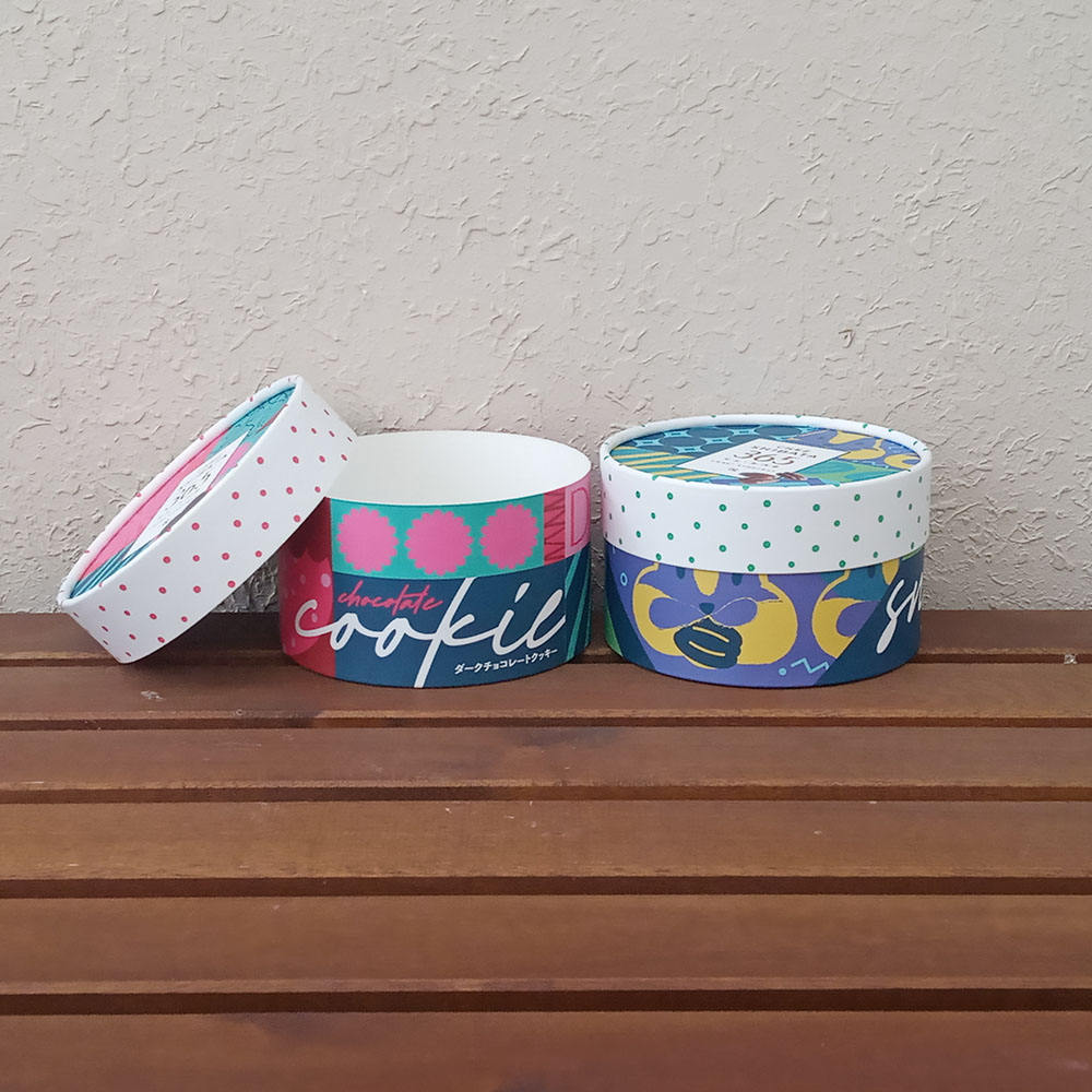 الجملة الأكثر مبيعا الفاخرة مخصصة ورق الكرافت الخبز كعكة الورق المقوى أنبوب الورق