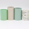 صديقة للبيئة مخصصة التعبئة والتغليف صناديق من الورق المقوى اسطوانة التعبئة والتغليف أنبوب الورق للشمعة