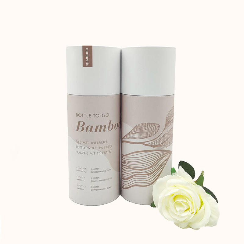 تغليف أغذية كرتون جولة أنبوب ورق الكرافت أنبوب ورق تغليف الشاي