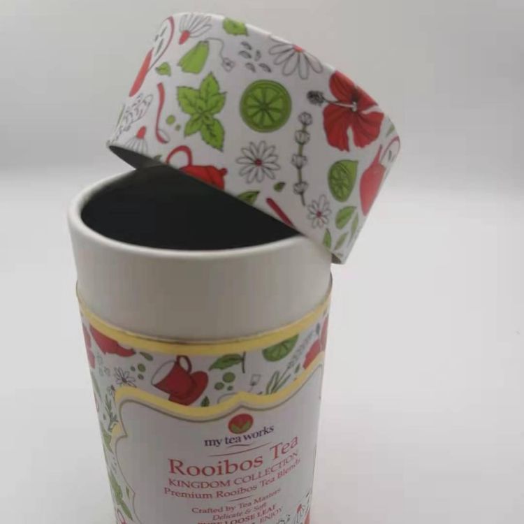 ورق كرافت وورق مقوى قابل للتخصيص وقابل للتحلل وأنابيب القهوة والشاي المصنوعة من الورق المقوى المعاد تدويره للتغليف الحرفي