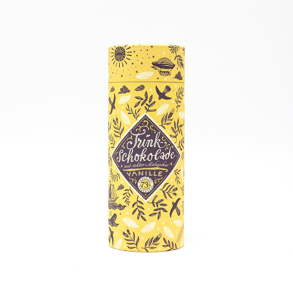 الغذاء الصف ورقة أنبوب اسطوانة صندوق من الورق المقوى يمكن الشوفان الإفطار ورقة أنبوب الغذاء