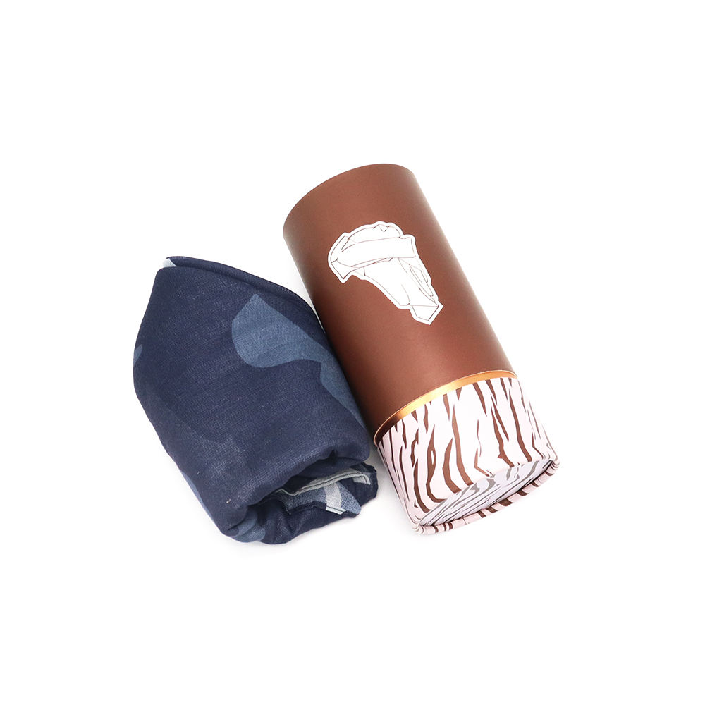 مخصص القابلة للتحلل ماتي كرافت ورقة المجلس جولة ورقة أنبوب منشفة الملابس الملابس الداخلية وشاح حريري هدية ورقة أنبوب التعبئة والتغليف