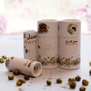 تصميم العلامة التجارية التعبئة والتغليف القابلة للتحلل من الورق المقوى رفع حاويات عصا مزيل العرق أبيض أسود بني كرافت أنبوب ورقي بلسم الشفاه