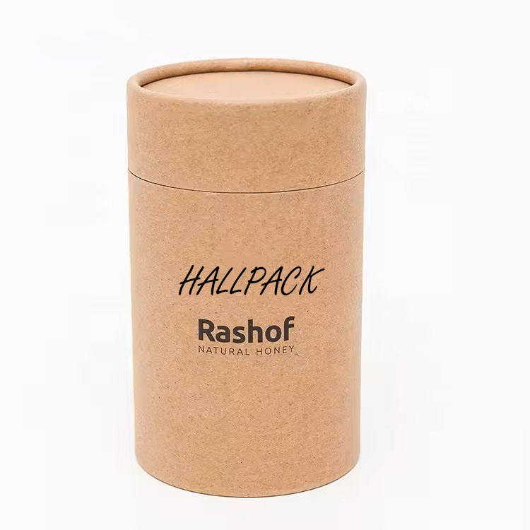 القابلة للتحلل كرافت ورقة أنبوب التعبئة والتغليف ورقة الشاي أنبوب علبة الشاي