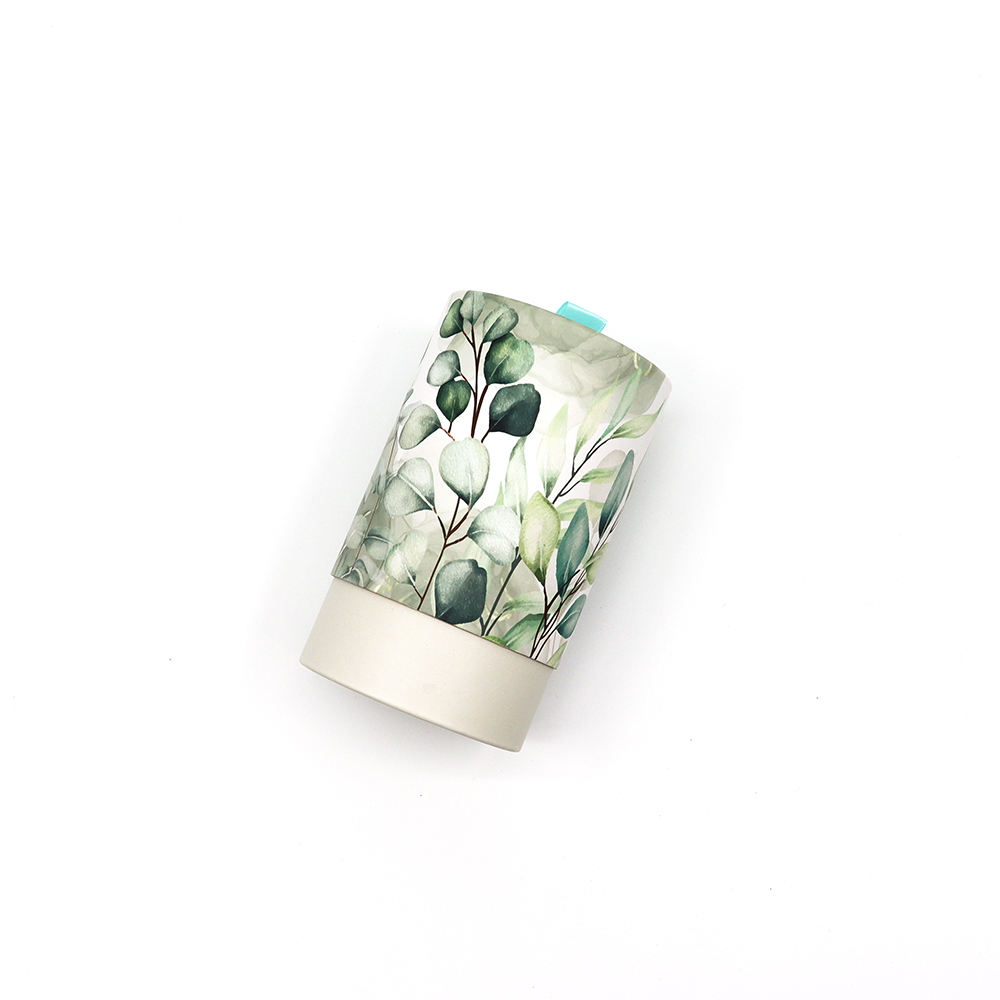 Hallpack صديقة للبيئة تصميم مخصص فضفاض الشاي حبوب البن صندوق دائري التعبئة والتغليف اسطوانة من الورق المقوى صندوق تغليف المواد الغذائية أنبوب ورقي